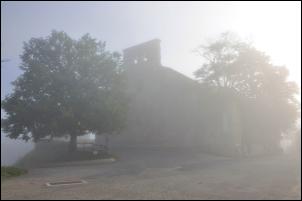 Eglise Grande lors d'un matin brumeux