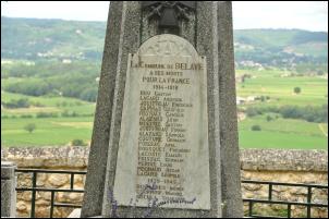 Détail du monument aux morts