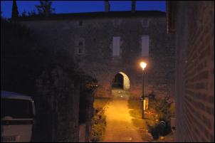 Ancien prèsbytère vu de nuit