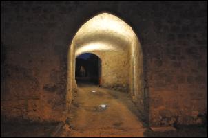 Ancien prèsbytère vu de nuit